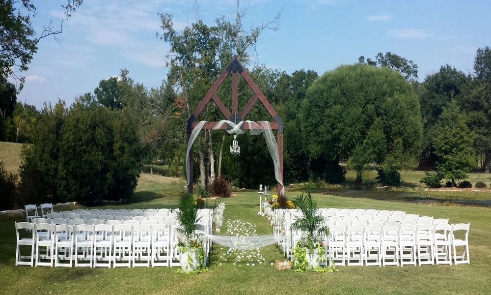 Canton, TX outdoor wedding venue