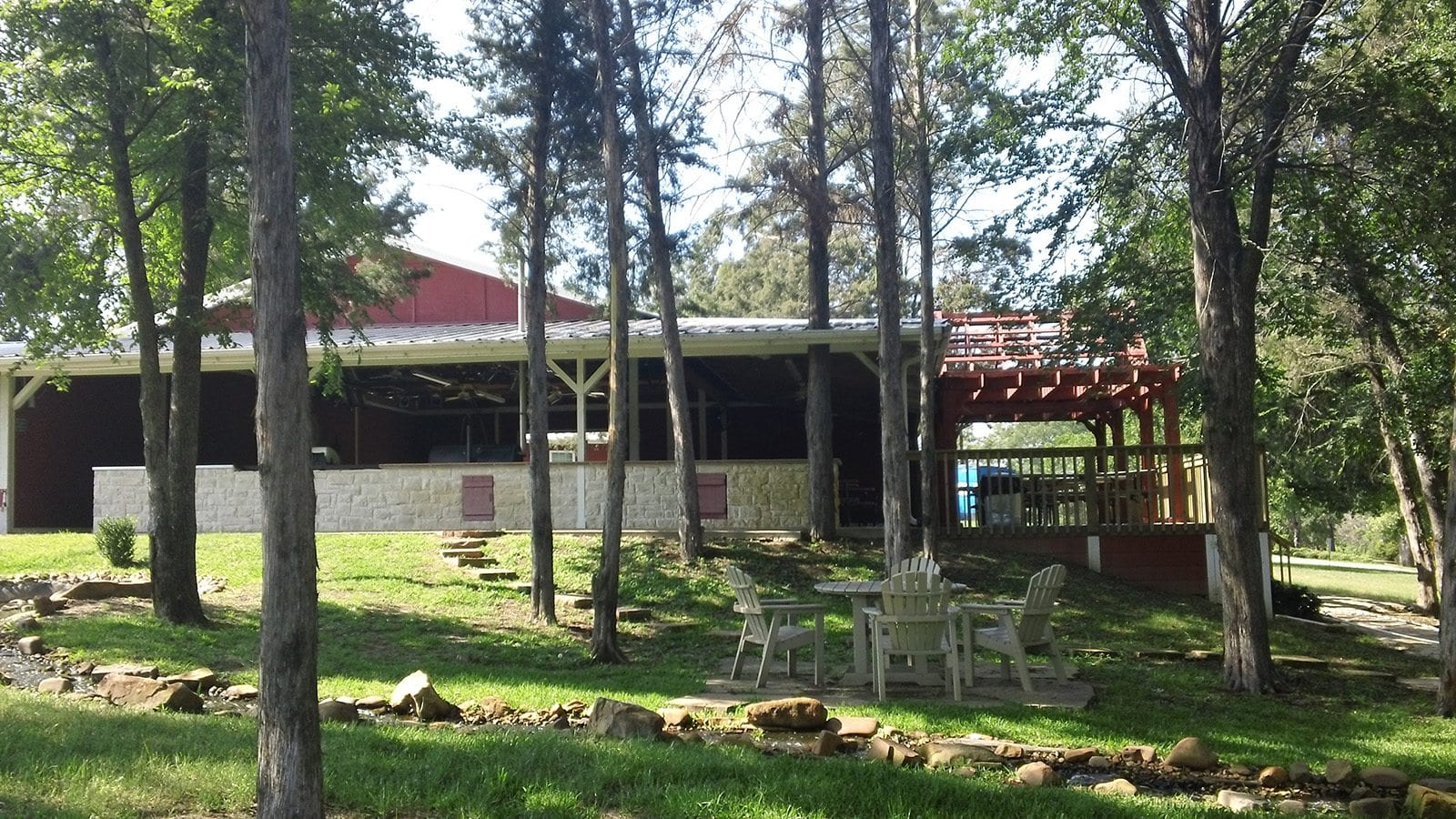 The Pavilion outdoor events venue in Canton, TX