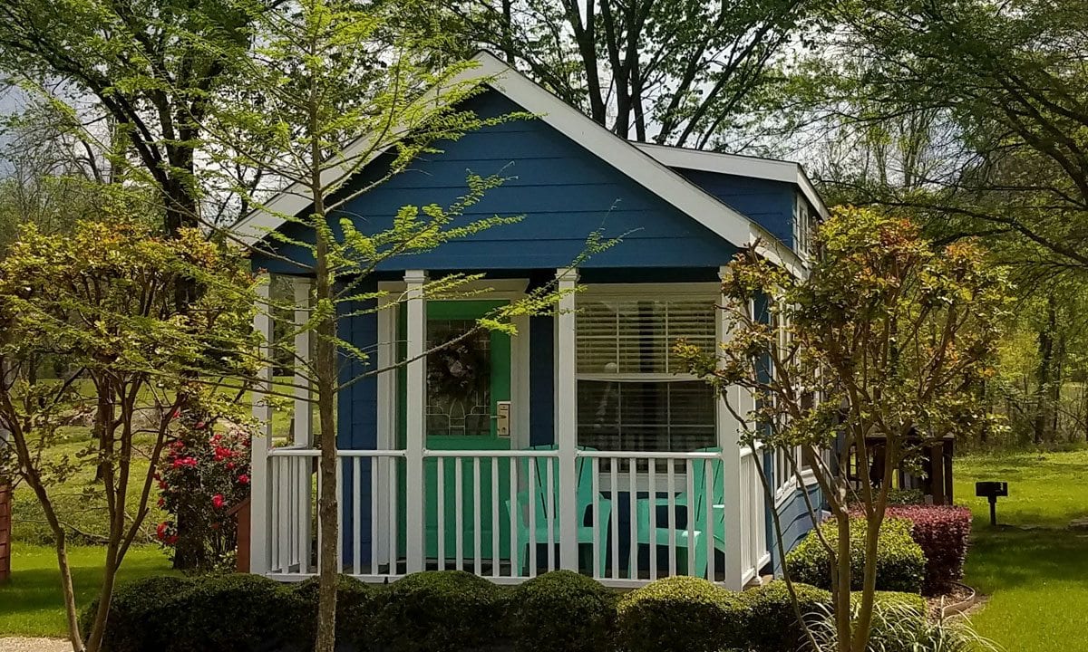 Lofted Cottages Cabin Rentals in Canton Texas