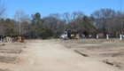 Grated dirt roads lead to smooth concrete drives at our RV resort in Canton, TX.