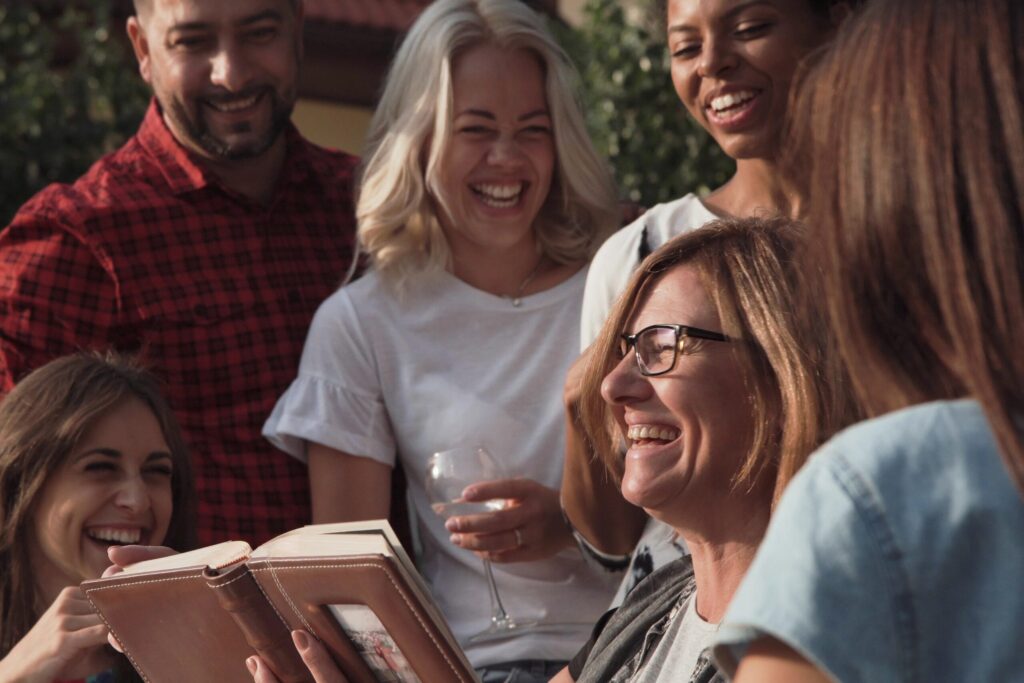 A group enjoying Family Bonding Activities.